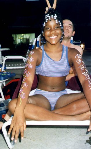 Girl at Pool 2 (36Kbyte)