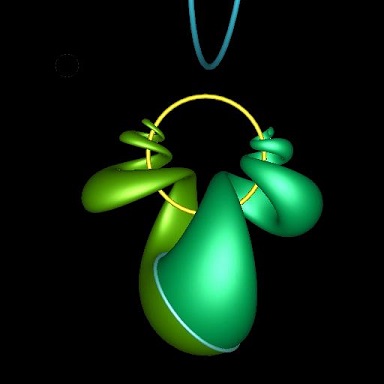 Rotation through two ortho circle (19Kbyte)