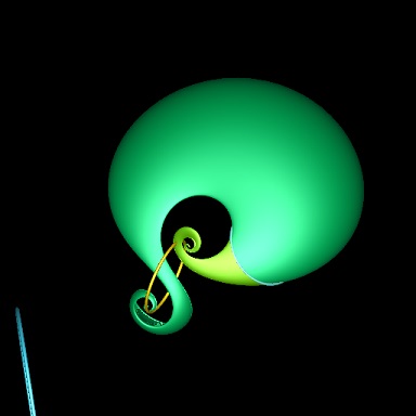 Rotation through two skew circles (16Kbyte)