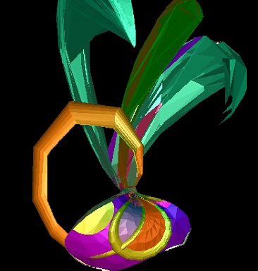 Rotatating between circles (38Kbyte)