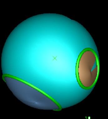 Rotatating between circles (9Kbyte)